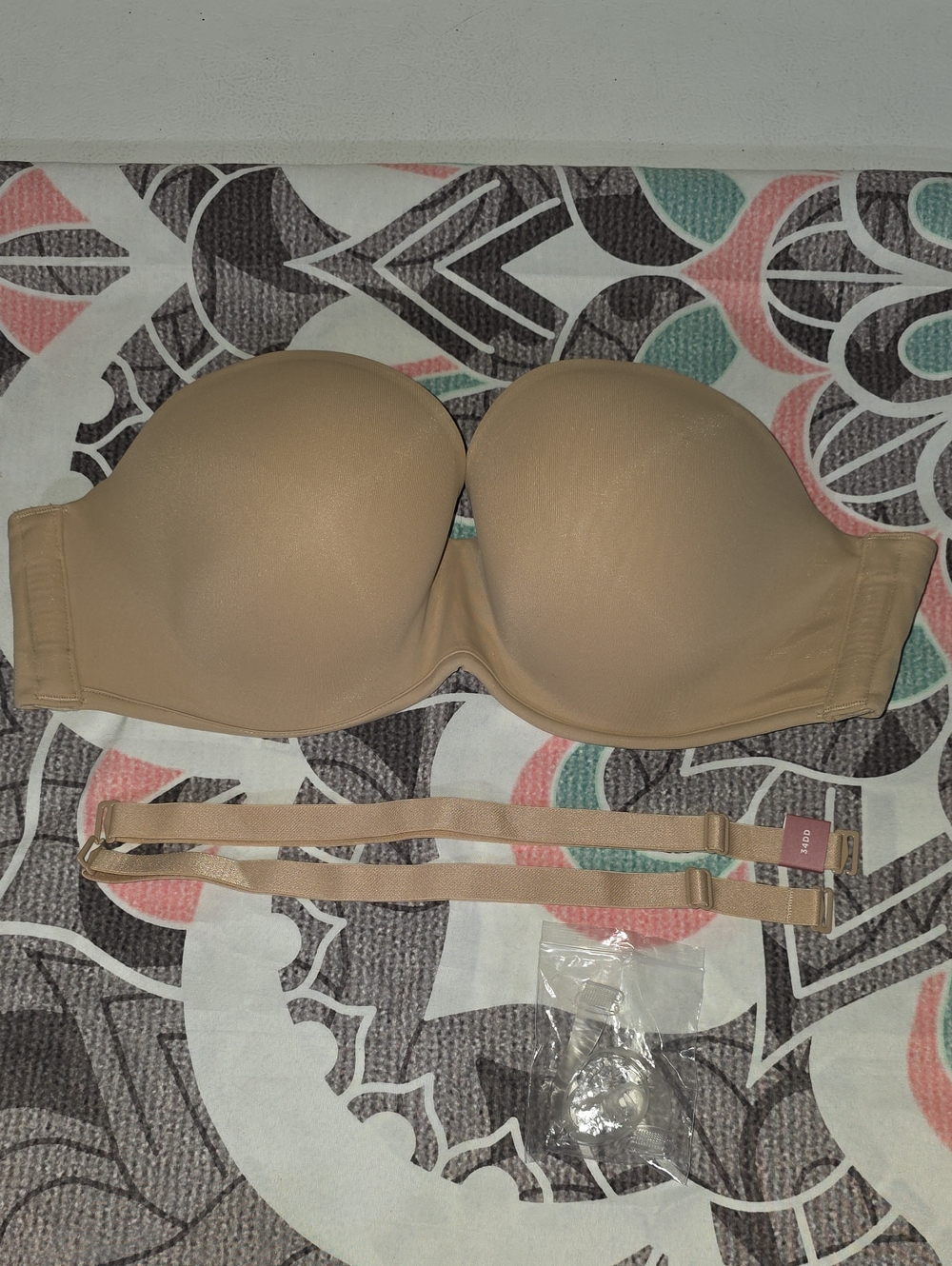 Cacique Strapless Convertible Bra in Nude